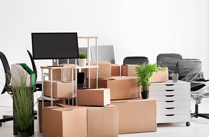 会社移転に伴う大量のオフィス製品買取