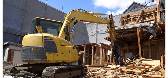 家屋の解体・売却